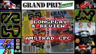 [AMSTRAD CPC] Grand Prix Simulator - Longplay & Review (Oliver Twins)