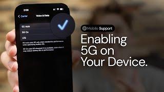 Enabling 5G on your Device - Helium Mobile