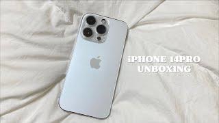 아이폰 14프로 실버 언박싱 512GB | iPHONE 14 PRO SILVER UNBOXING | 아이폰 정품 실리콘 케이스, 정품 배터리팩 언박싱 | 희정HEEJUNG