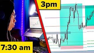 I Finally Reveal My Trading Daily Routine (how to trade for a living)