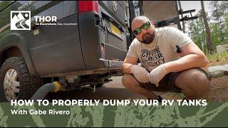 How To Properly Dump Your RV Tanks