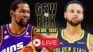 LIVE : Phoenix Suns Vs Golden State Warriors Full Game | NBA Live | NOV 30, 2024 | 2K