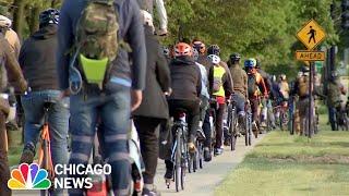 Ride of Silence Held in Chicago After Bicyclist Dies Following Collision