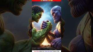 Battle of two superheroes ~ Hindi super hero video, Hulk. tiktok video #shorts #avengers #hulk