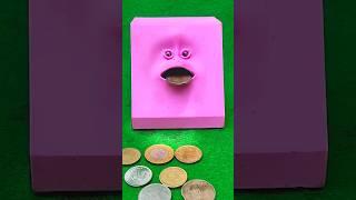 Satisfying with unboxing face bank collect coin || eating Bank  box (JC-834)#facts #viral #shorts