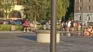 Великий Новгород, жара, вечер.