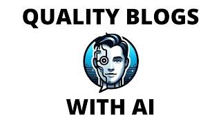 The FASTEST Way to Create QUALITY Blog Articles with AI (New Method)