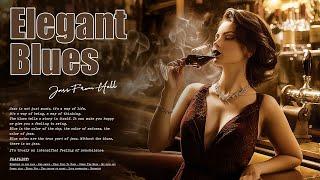 Elegant Blues - Relaxing Blues Music In The Bar - Fantastic Electric Guitar Blues