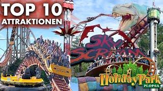 TOP 10 Fahrgeschäfte im Holiday Park 2024