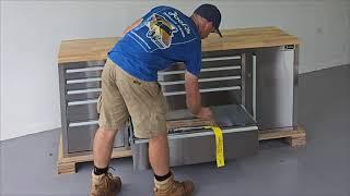 Joel's Garage Gear - Stainless Workbench Tool Trolley