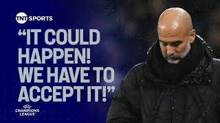 Pep Guardiola accepts reality of potential Champions League exit after defeat to PSG  #UCL