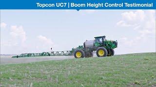 Topcon Norac UC7 Boom Height Control Testimonial