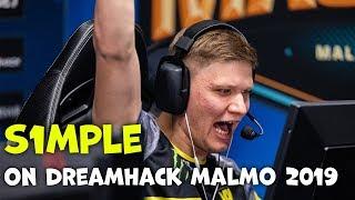 HOW S1MPLE PLAYED ON DREAMHACK MASTERS MALMO 2019 CSGO