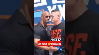 the rock and John Cena #shorts #trending #viral #wwe #youtubeshorts #breakingnews