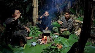 #122. Ăn Lẩu Trong Rừng Mùa Đông, Phiêu Lưu Trong Rừng, Cuộc Sống Tự Nhiên