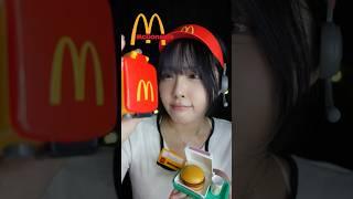 【ASMR】なりきりマクドナルドでロールプレイに挑戦！ #Shorts