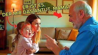 SIE WEINT, wenn sie bei ihrem Großvater ist, die Mutter entdeckt den Grund und ruft die 112 an