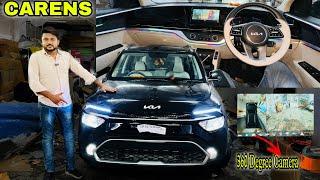 New Kia Carens Modified | India’s Most Loaded KIA CARENS | 360 degree Camera  Touch Screen 