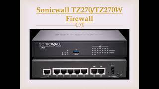 Sonicwall TZ270/TZ270W Firewall | Price/Cost Call: 9036000187