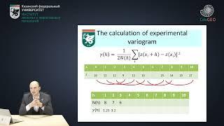 Calculation of experimental variogram
