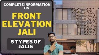 Front elevation JALI design for your house | Type of JALI | Advantage & Disadvantage | What to use