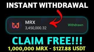 No Fees!!! - $139 MRX coin Free WITHDRAWAL  | Earn Free Monorix Token - No Deposit 