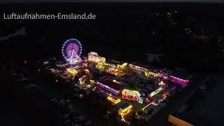 Luftaufnahme: Kirmes in Lingen(Ems)