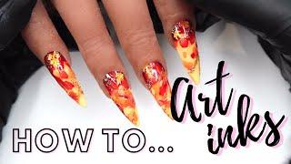 Daily Charme Water Color Art Ink Tutorial (Ft. Kay's Polish)