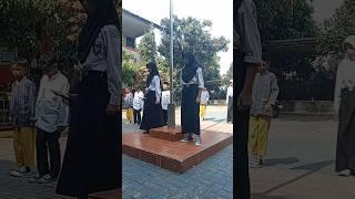Latihan pbb dasar paskibra petugas upacara bendera.#upacara  #pbbdasar #pbbpaskibra #paskibrasekolah