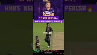 SPENCER JOHNSON BOWLING।KKR's NEW AUSSIE PEACER।IPL 2025 #kolkataknightriders #amikkr #shorts #ipl