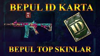 TOP 10 BEPUL QIROLLAR UCHUN SKINLAR!  BEPUL ID KARTA