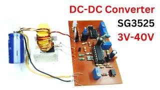 How DC to DC Converter is Made SG3525 Converter #converter #sg3525 #ka3525