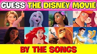 Guess The DISNEY MOVIE By The SONGS | Frozen, Lion King, Encanto, Disney Princess | DISNEY SONGS