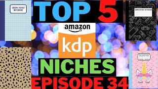 Amazon KDP Niche Research for Low Content Books | Low Content Books #34