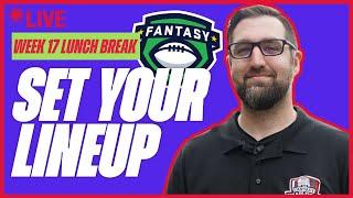 LAST MINUTE ADVICE for Week 17 Fantasy Football 2024 - LIVE Q&A with Kyle 