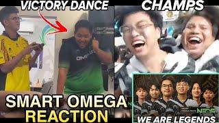 CH4KNU AND SMART OMEGA REACTION TO H2WO AND SMART OMEGA NEOS BECOMING CHAMPIONS OF WE ARE LEGENDS S1