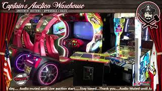 Arcade Game and Pinball LIVE Auction Event!!!!