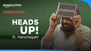 Heads Up! ft. Panchayat | Jitendra Kumar, Sanvikaa, Chandan Roy, Durgesh Kumar, Faisal Malik