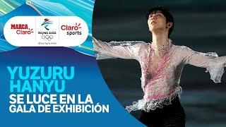 Yuzuru Hanyu, tras no ganar su triple oro olímpico se luce en la Gala de Exhibición Beijing 2022