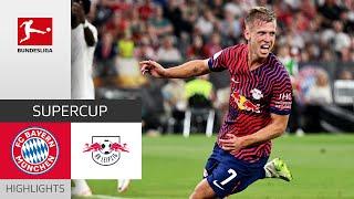 Kane Debut Spoiled By The Dani Olmo-Show | Bayern München - RB Leipzig 0-3 | Supercup 2023