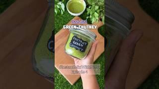 Instant Green Chutney ! Perfect for travel on a holiday or in Hostel.