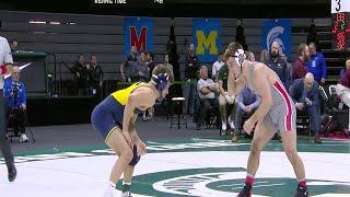 B1G Wrestling Championships: 133 LBs  Michigan's Stevan Micic vs. Ohio State's Luke Pletcher