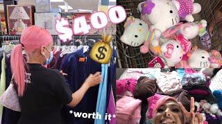 i spent $400 at the thrift !!!!! *y2k cuteness* 