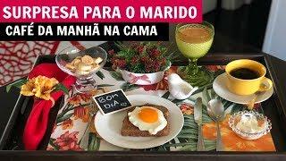 COMO PREPARAR UMA BANDEJA DE CAFÉ DA MANHÃ?