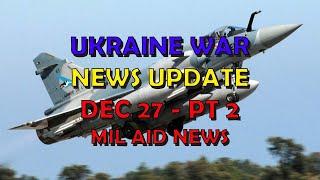 Ukraine War Update NEWS (20241227b): Military Aid News