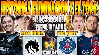 TEAM SPIRIT VS PSG.QUEST BO3[GAME 3]ELIMINACION-YATORO, COLLAPSE VS TA2000-RIYADH MASTERS 2024- DOTA