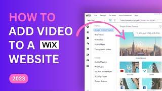 How to Add Video to a Wix Website (Upload or Youtube, Vimeo etc.) 2024 Beginner Tutorial