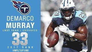 #33: DeMarco Murray (RB, Titans) | Top 100 Players of 2017 | NFL