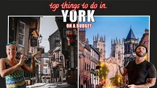 Top things to do in YORK (ON A BUDGET)