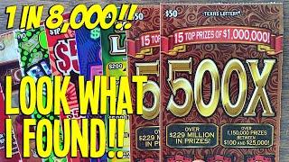 1 IN 8000!! LOOK WHAT I FOUND!! $$$ HUGE WIN!!